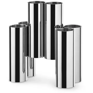 Alessi Besteckhalter Edelstahl Silber/Weiß