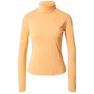 URBAN CLASSICS Langarmshirt (1-tlg) Plain/ohne Details orange M