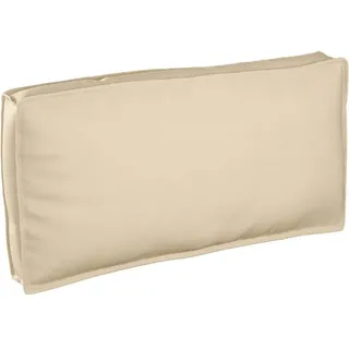 vidaXL Palettenkissen 120 x 60 x 12 cm beige 1 St.