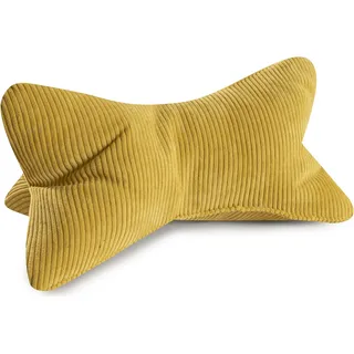 Traumschlaf Leseknochen Inga 42x22 cm | gelb - gelb