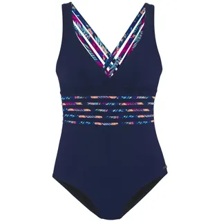 LASCANA Badeanzug Exotic Blau 44 Cup C