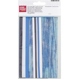Knorr Prandell Bastelfilz Verzierwachs Sortiment blau 1 Set blau
