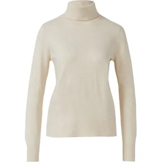 s.Oliver Rollkragenpullover aus Viskosemix Beige 46