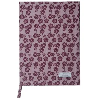 Krasilnikoff - Geschirrtuch KW13007 - Flowers Allover, red
