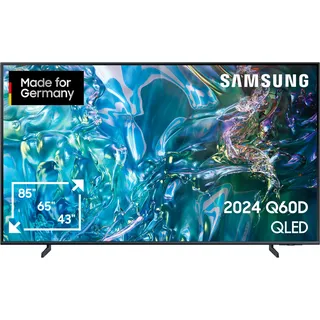 SAMSUNG QLED-Fernseher, E (A-G), grau (titangrau), 50, Fernseher, Topseller