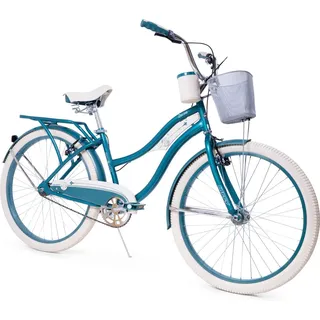 HUFFY Deluxe Cruiser Damenfahrrad 26" - Smaragdgrün, Grün