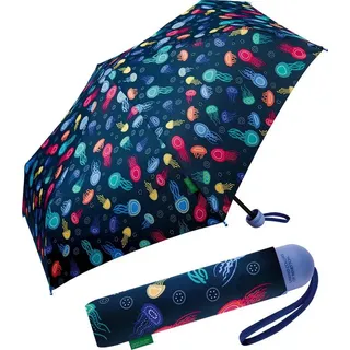 BENETTON happy rain Benetton Super Mini Kids Manuell Taschenschirm in Jellyfish | Gr.: onesize