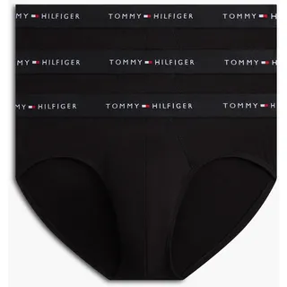 Tommy Hilfiger Slip unifarben schwarz XXL 3er Pack