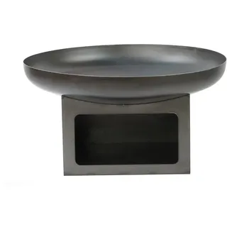 feueranker® Feuerkorb Pan Ø 80 cm Schwarz