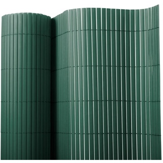 casa pura PVC Sichtschutzzaun 100 x 300 cm Grün