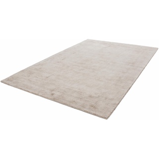 Teppich KAYOOM "Luxury 110" Teppiche Gr. B/L: 80 cm x 150 cm, 13 mm, 1 St., beige (natur, taupe) Handwebteppich Kurzflorteppich Teppich Webteppich Esszimmerteppiche Teppiche Wohnzimmer