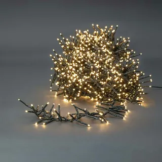Nedis Weihnachtsbeleuchtung - Cluster - 1512 LED's - Warmweiss - 11.00 m - Lichteffekte: 7 - Innen- und Aussenbereich - Netzstromversorgung