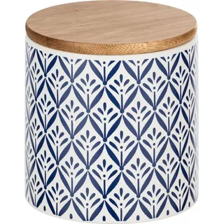 Wenko Lorca Vorratsdose blau/weiß 0,45 l