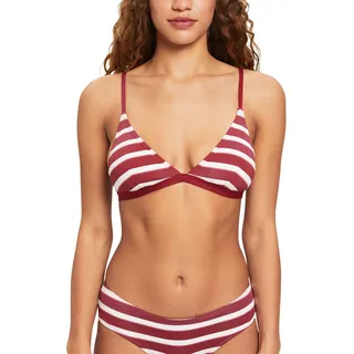 ESPRIT Damen Brela Beach Rcs Pad.bra Top Bikini, Dark Red 3, C EU - C
