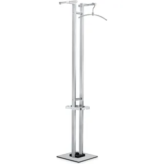 Atacio Garderobenständer 165 cm Edelstahl matt