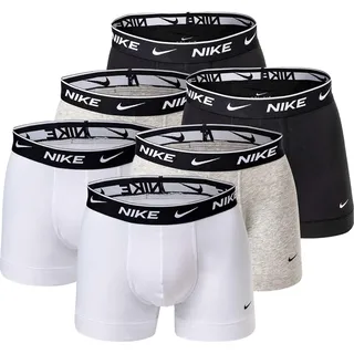 Nike, Herren, Unterhosen, TRUNK 6PK, Mehrfarbig, (M, 6er Pack)