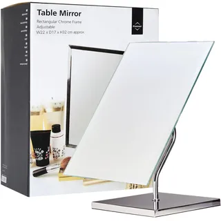 Premier Housewares Premier Rechteckiger Tischspiegel 0 x 0 cm Silber