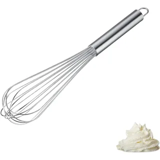 Westmark Rührbesen Pro – Stabiler Schneebesen Edelstahl für Eier, Teig & Saucen, zum Aufschlagen, Rühren – Vermengen, für die Profiküche