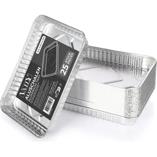 Vaily Grillschale 32,5 x 23 cm Aluminium silber