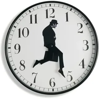 Uhr „ministerium Für Alberne Gangarten“, Wanduhr Mit Albernen Gangarten, Lustige Wanduhr Für Schlafzimmer, Küche Und Wohnzimmer, Neues Geschenk Für Die Heimdekoration (schwarz...)