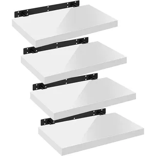 Woltu Wandboard 50 x 22,9 x 3,8 cm Weiß
