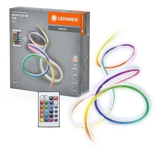 LEDVANCE LED Lichtleiste Neon Flex 2,1 m USB 4 W inkl. Fernbedienung Weiß