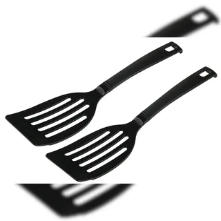 METRO PROFESSIONAL Pfannenwender, Kunststoff, 26.5 cm, schwarz, 2 Stück