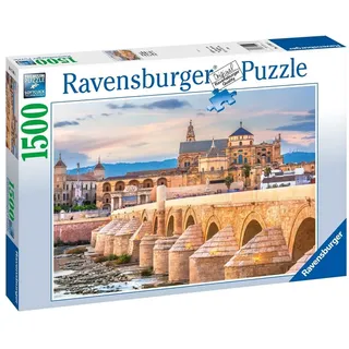 Ravensburger Puzzle 1500 Teile Cordoba - Puzzle Erwachsene +14 Jahre, 80 x 60 cm, Puzzle für Erwachsene, Landschaft, Spanien-Kollektion, Geschenkideen