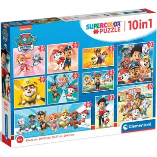CLEMENTONI Supercolor PAW Patrol 10 in 1 ab 4 Jahren