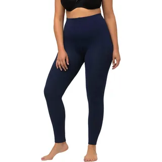 Ulla Popken, Damen, große Größen, Thermo-Strumpfleggings, flauschiges Futter - 54-56