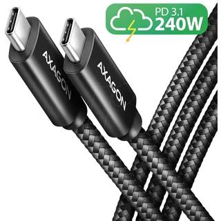 AXAGON USB-C auf USB-C 2 m Schwarz