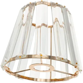 Moderner Lampenschirm Glas E14 aus Glas für Tischlampe | Transparent, Leicht und Elegant, für Schlafzimmer und Wohnzimmer, Einfache Montage, Sanftes Licht