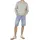 Gymdigo Jeans-Shorts Blau/Grau 34