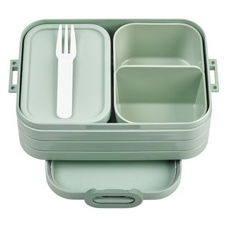 Mepal Lunchbox Bento Take a Break midi, Kunststoff, Brotdose mit Einsatz, Nordic sage, 900 ml