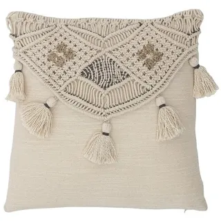 Bloomingville Sindi Kissen 40 x 40 cm Creme