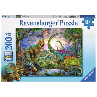 Ravensburger Puzzle 200 Teile Ravensburger Kinder Puzzle XXL Im Reich der Giganten 12718, 200 Puzzleteile
