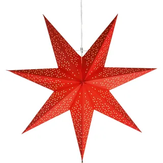 EGLO Weihnachtsstern 0 cm rot/transparent/weiß