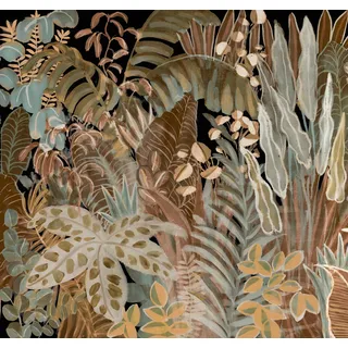 SCHÖNER WOHNEN-Kollektion Fototapete BOTANICAL 366686 mit Dschungel Motiv in Grün - 3,00 m x 3,18 m