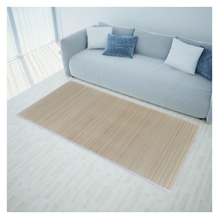 Teppich Bambusteppiche 4 Stk. Rechteckig Natur 120x180 cm, furnicato beige|braun