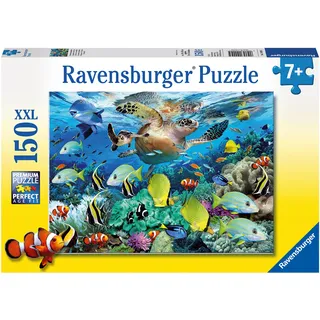 Ravensburger Puzzle 100/150 Teile XXL (150 Teile XXL, Unterwasserparadies)