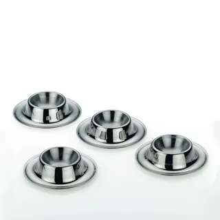 Kela Eierbecher Vision Silber 4 St.
