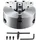 Drehbankfutter K11-250 250mm Dreibackenfutter HT300-Material 3 Backenfutter Spannbereich 6 250mm 3-Backen 20Cr 53HRC φ80mm Bohrung Spannfutter Drechselbank Selbstzentrierend