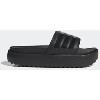 adidas Adilette Platform Badesandalen Black 39