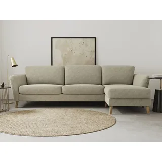 OTTO home Eckcouch Polyester 2-Sitzer Grau