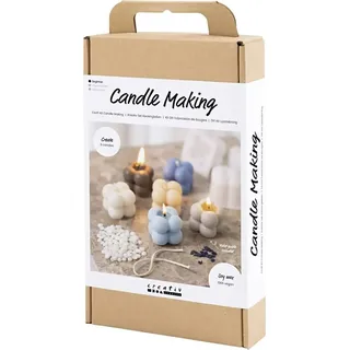 Creativ Company Kreativ Set Kerzengießen Blasenkerze 0 g Beige/Hellblau/Creme