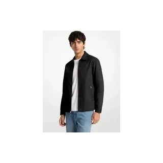 MK Hemdjacke aus Stretch-Baumwolle - Schwarz - Michael Kors - XL