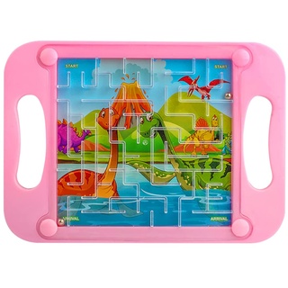 Puzzle Labyrinth Spielzeug für Kinder, Puzzle-Spiel Balance Board Perlen Labyrinth Spiel für Kinder und Erwachsene, Rolling Ball Labyrinth Spielzeug Brettspiel Spielzeug