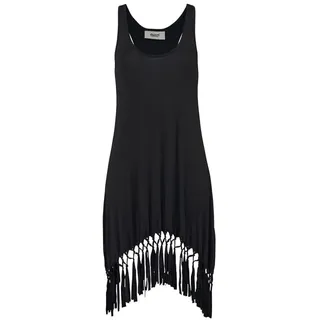 Beachtime Longshirt Shirtkleid Schwarz 44/46