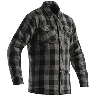 RST Lumberjack Hemd Dunkelgrau/Schwarz L