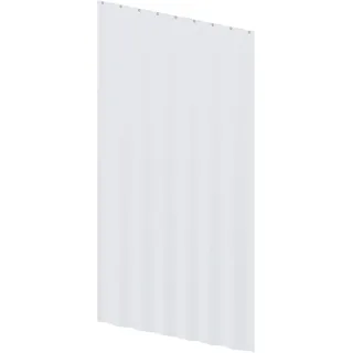 Care Duschvorhang 240 x 200 cm weiß